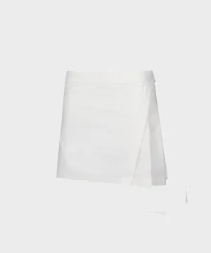 WideAngle: To Side Pleated Culotte L - Off-White
