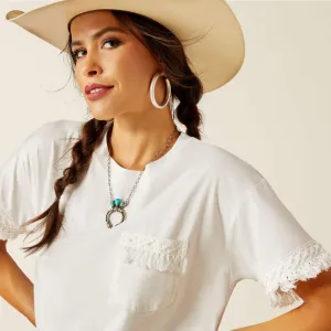 Women's Ariat Tassel Top