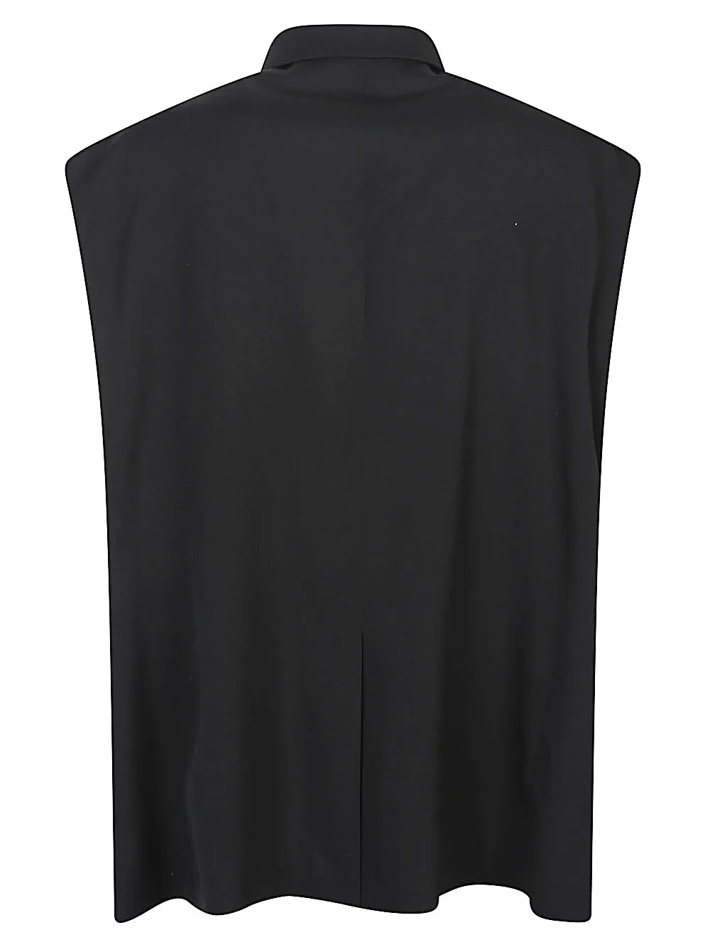 Wool sleeveless jacket