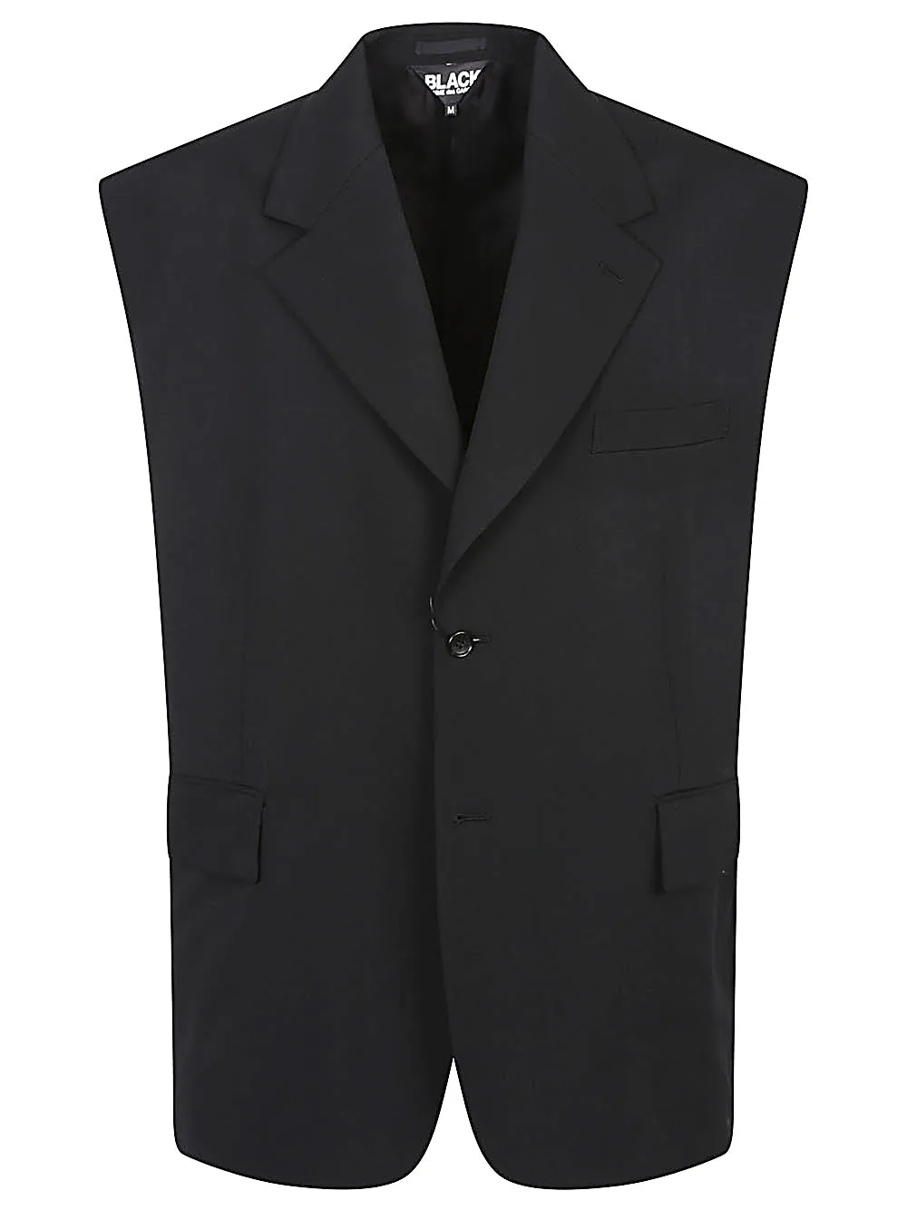 Wool sleeveless jacket