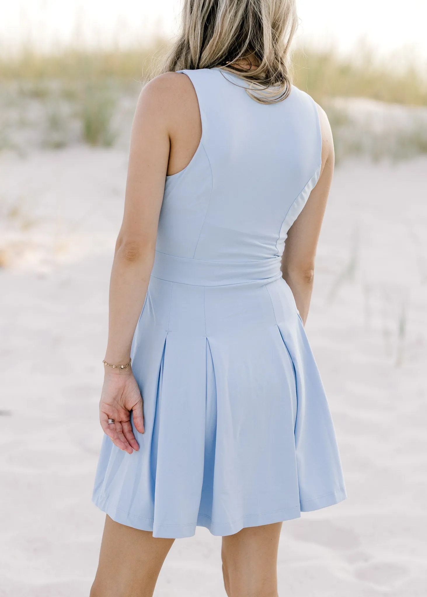 X Pastel Blue Golf Dress
