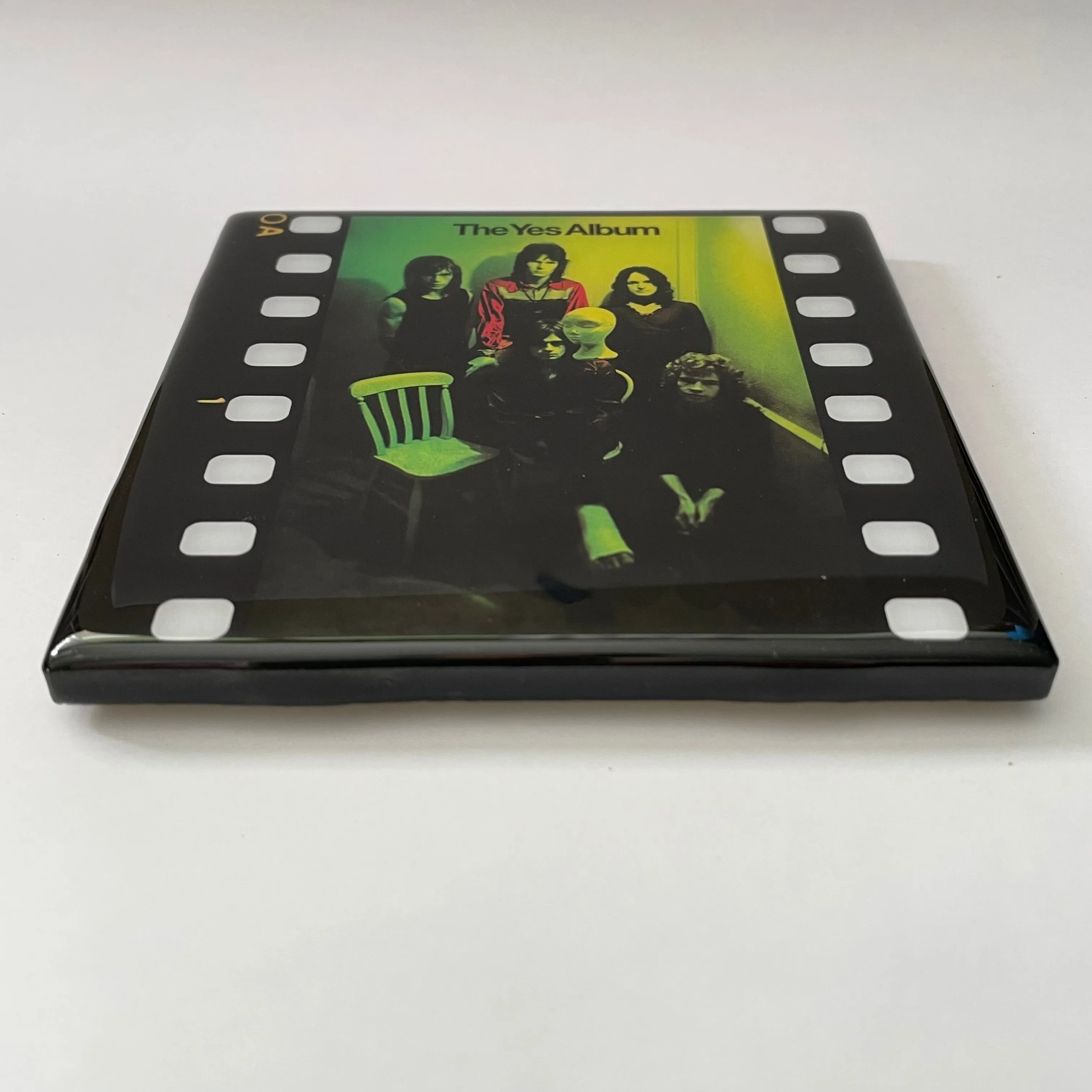 YES Album Coaster Custom Ceramic Tile