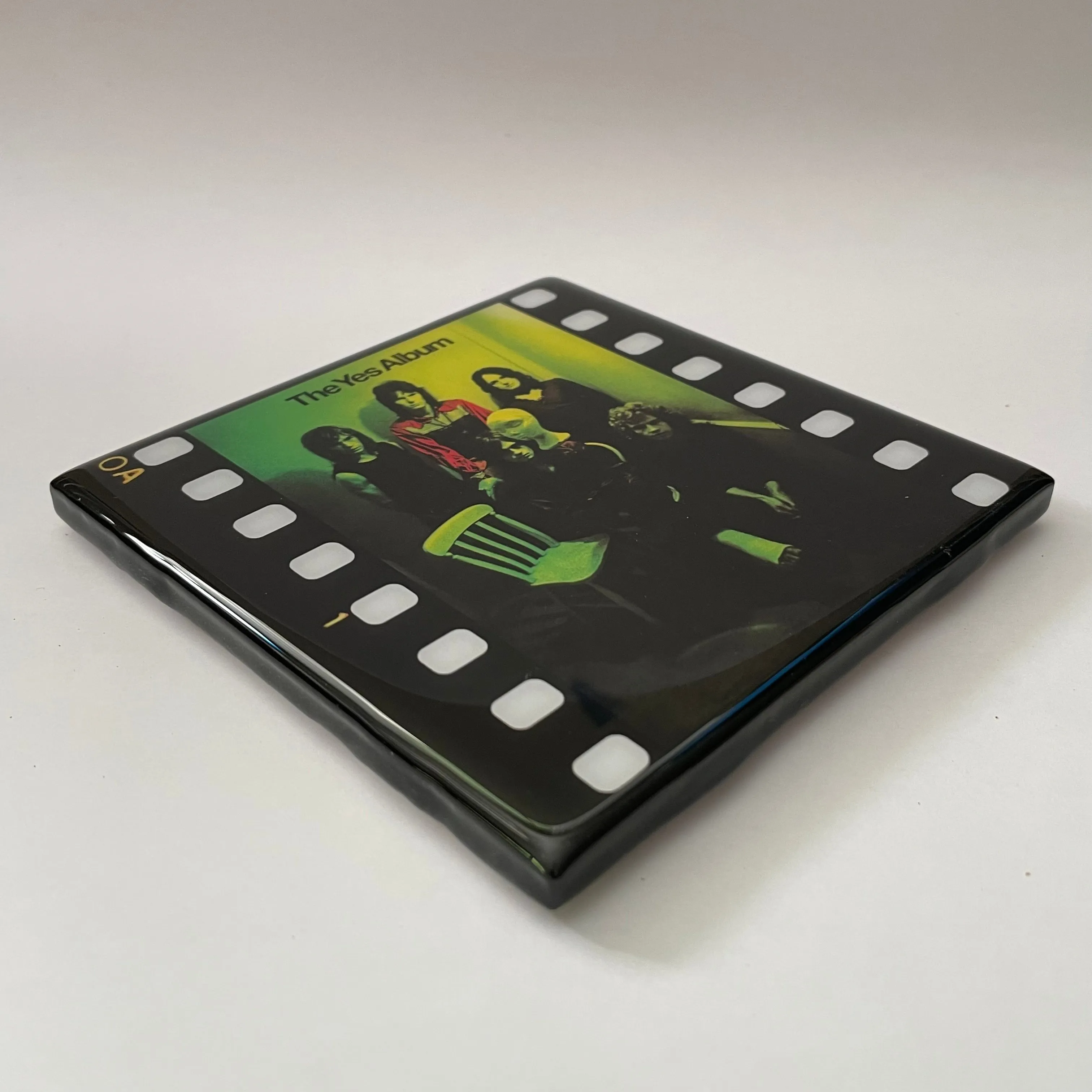 YES Album Coaster Custom Ceramic Tile