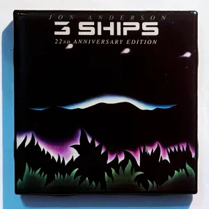 Yes JON ANDERSON 3 Ships Coaster Custom Ceramic Tile