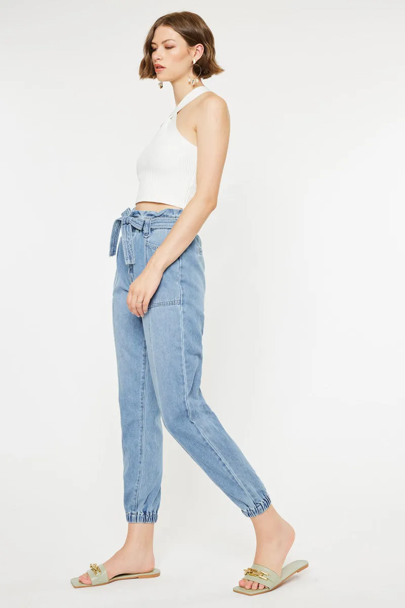 Zhuri Paperbag Jogger Pants