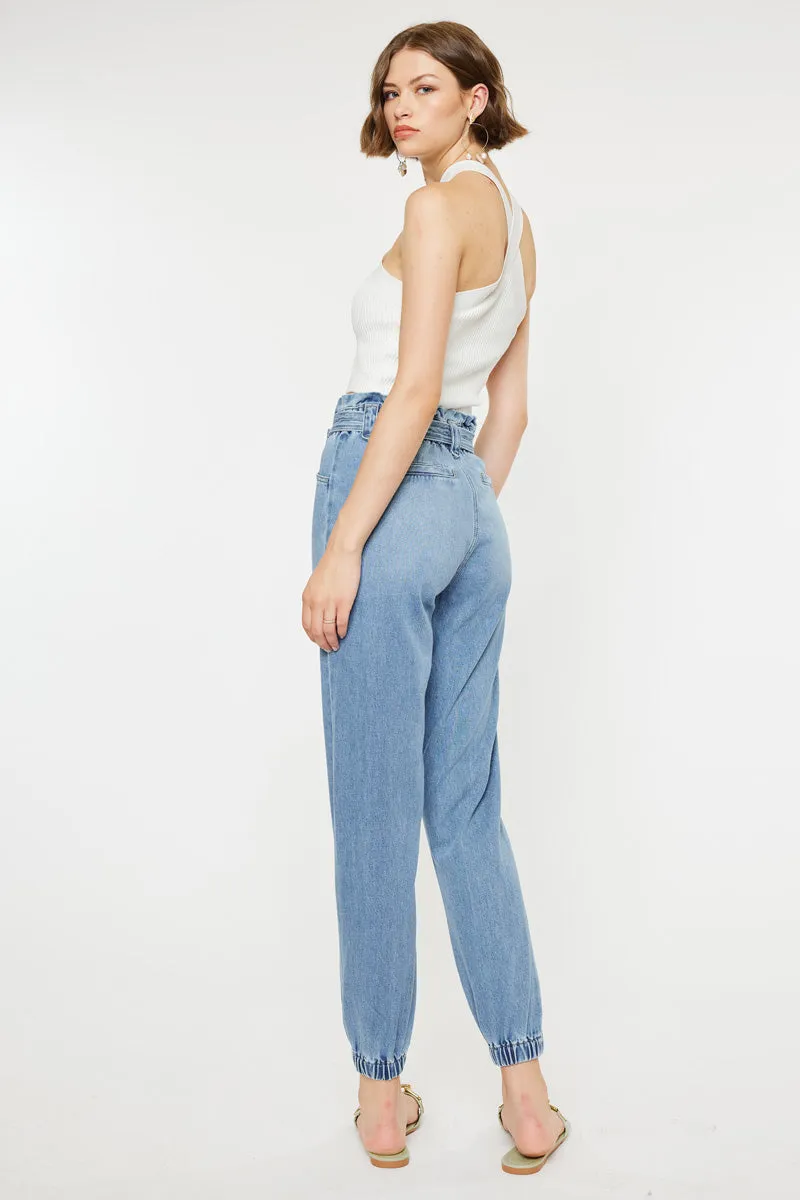 Zhuri Paperbag Jogger Pants