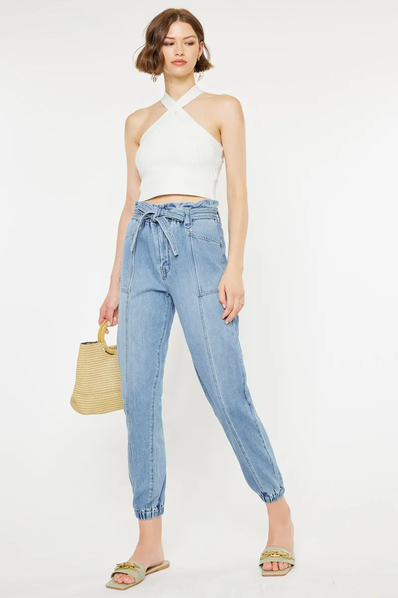 Zhuri Paperbag Jogger Pants