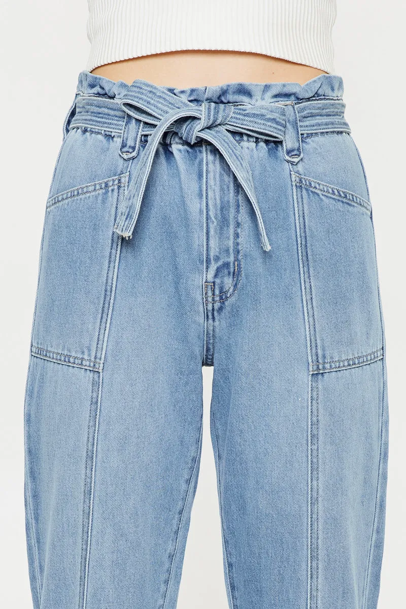 Zhuri Paperbag Jogger Pants