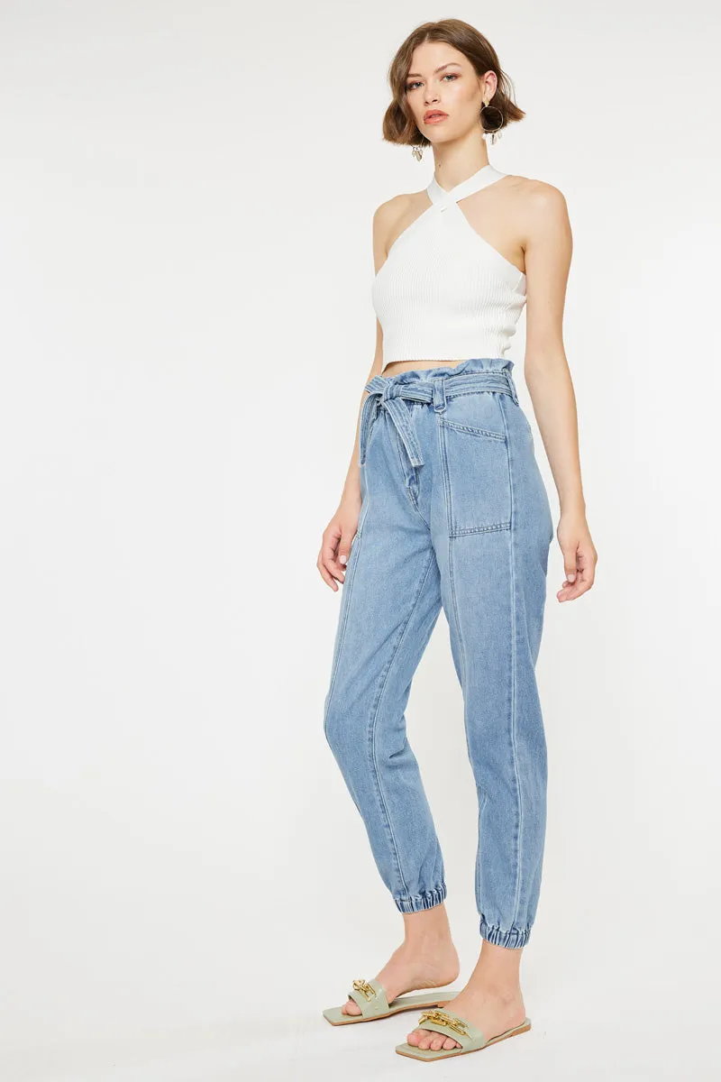 Zhuri Paperbag Jogger Pants