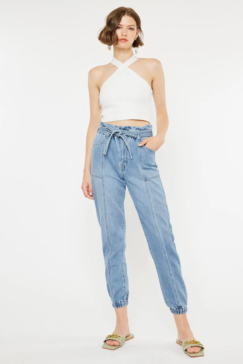 Zhuri Paperbag Jogger Pants