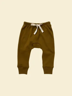 Ziwi Baby - Organic Drawstring Pants - Olive