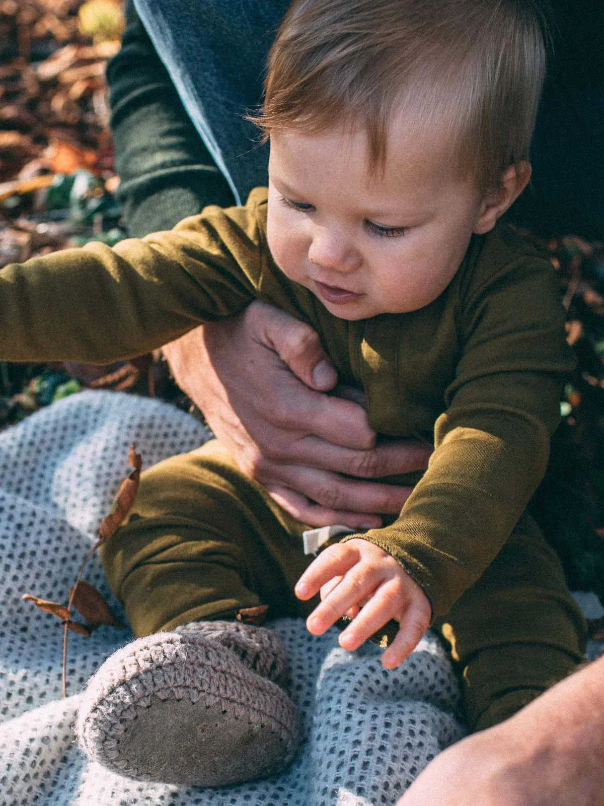 Ziwi Baby - Organic Drawstring Pants - Olive
